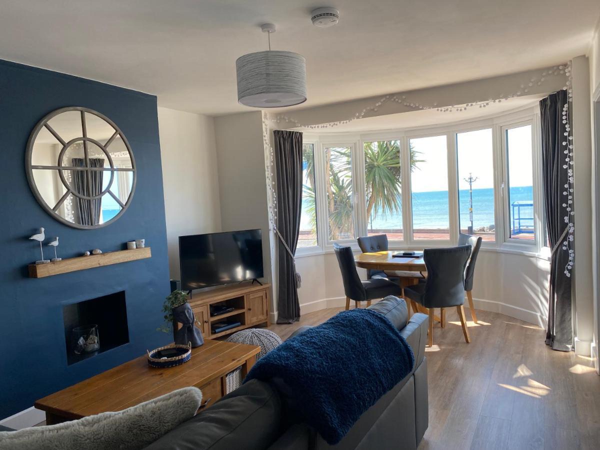 Worthing Beach 180 - 2 Bed Seafront Apartment With Private Parking Eksteriør billede